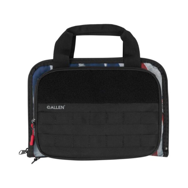 Allen Victory Series Double Tactical Soft Handgun Case 9" Flag Black - Precision Shot Firearms