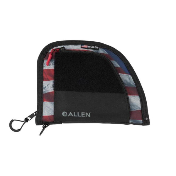 Allen Victory Series Soft Handgun Case 9" Flag Black - Precision Shot Firearms