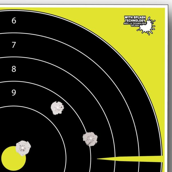 Allen EZ Aim Splash Reactive Target 12.5" Bullseye 30 per Pad - Precision Shot Firearms