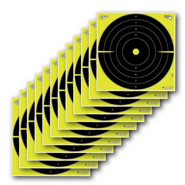 Allen EZ Aim Splash Reactive Target 12.5" Bullseye 30 per Pad - Precision Shot Firearms