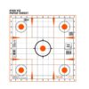 Allen EZ Aim Paper Targets 12" Peel Away Grid Orange and White 100 Pack - Precision Shot Firearms