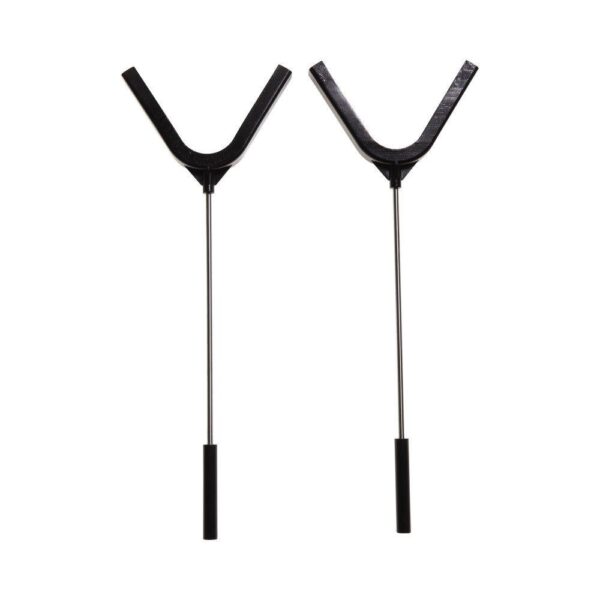 Allen EZ-Aim Clay Target Holder Holds 4.5" Clay Targets 2-Pack - Black - Precision Shot Firearms