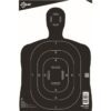 Allen EZ Aim Paper Silhouette Target 12x18 Black & White 25/ct - Precision Shot Firearms