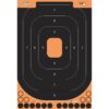 Allen Adhesive Splash Handgun Training Target 12x18" Orange and Black 5/ct - Precision Shot Firearms