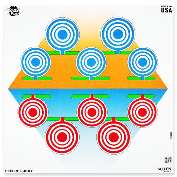 Allen EZ Aim Paper Targets 12" Fun Paper Plinking the Day Away 9/ct - Precision Shot Firearms