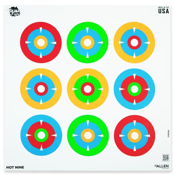 Allen EZ Aim Paper Targets 12" Fun Paper Plinking the Day Away 9/ct - Precision Shot Firearms