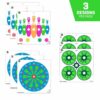 Allen EZ Aim Fun Triggering More Fun Paper Targets 12"x12" Multi 9/ct - Precision Shot Firearms