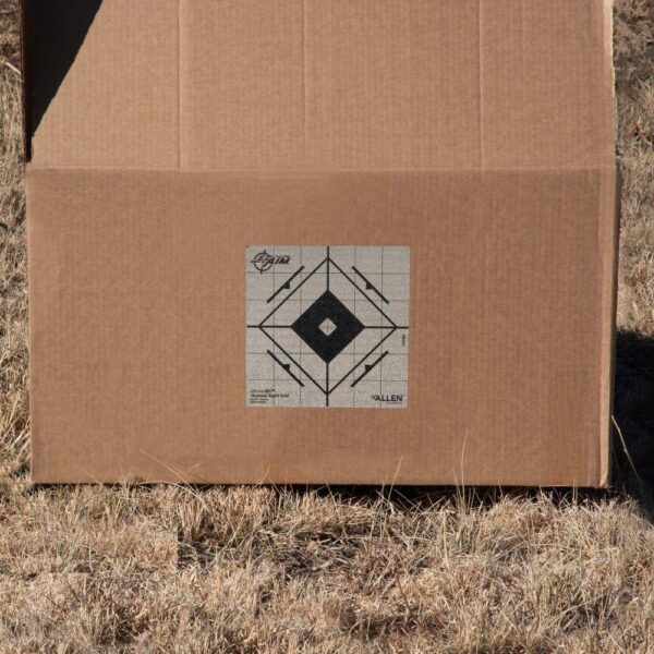 Allen EZ Aim Adhesive Thermal Sight Grid Paper Target 6" - Precision Shot Firearms
