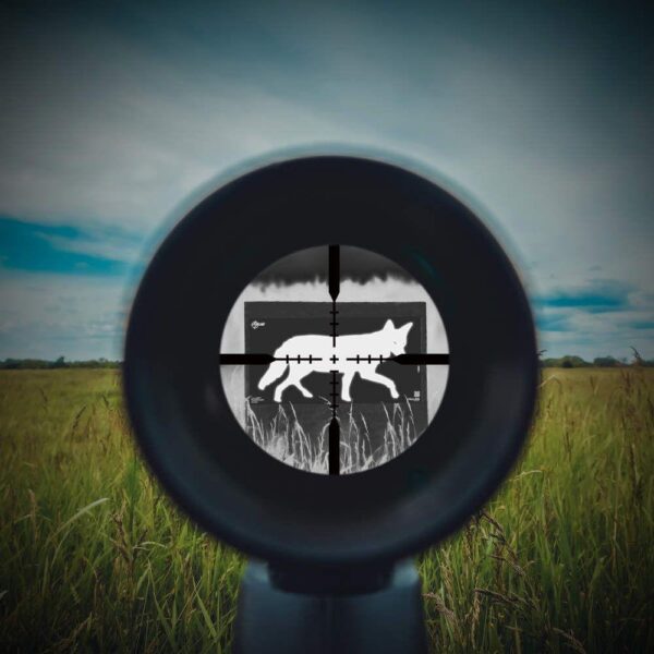 Allen EZ Aim Thermal ID Coyote Paper Target 24"x12" Grey - Precision Shot Firearms