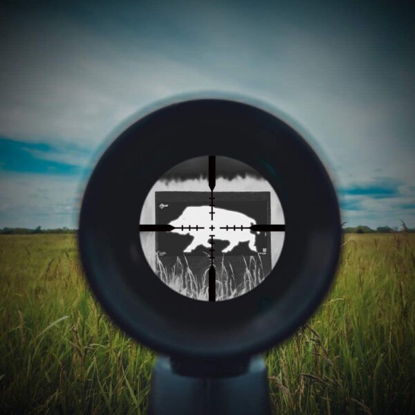 Allen EZ Aim Thermal ID Boar Paper Target 24"x12" Grey - Precision Shot Firearms