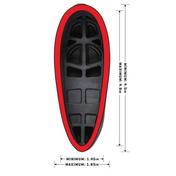 Allen Company Recoil Eraser II Slip On Pad Medium Black - Precision Shot Firearms