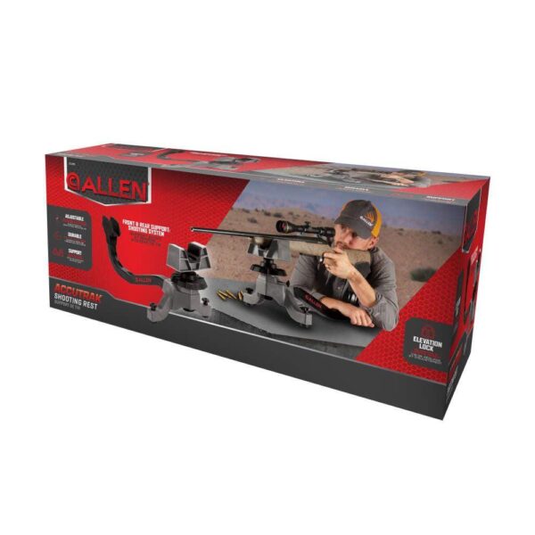 Allen Accutrak 2 Support Shooting Rest Black - Precision Shot Firearms