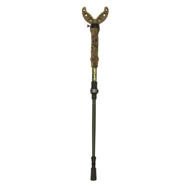 Allen Shocker Tom Maker Click-Stix Shooting Stick 36" Green Camo - Precision Shot Firearms