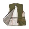 Allen Ace Shooting Range Vest with Moveable Shoulder Pad R or L Green XL/2XL - Precision Shot Firearms