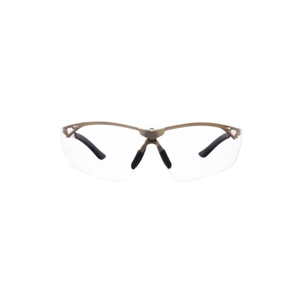 Allen Girls With Guns Afire Protective Shooting Safety Glasses Anti-Scratch/Fog/UV Coated Gold with Clear lens - Precision Shot Firearms