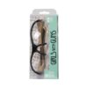Girls With Guns Devotee Protective Shooting Safety Glasses Anti-Scratch/Fog/UV Coated Gold/Brown with Clear Lens - Precision Shot Firearms
