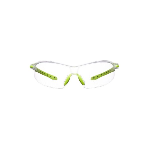 Allen Company All-In Small Shooting Safety Glasses Lime with Clear Lens - Precision Shot Firearms