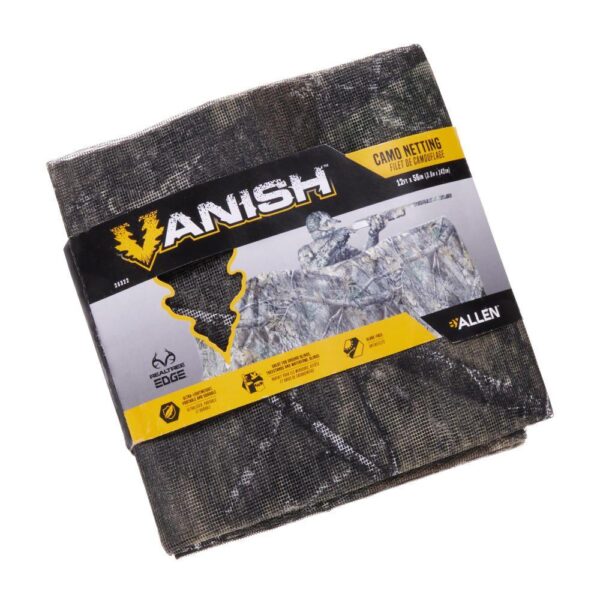 Allen Vanish Camo Netting for Ground Hunting Blinds 12'x56" Realtree Edge Camo - Precision Shot Firearms