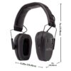 Allen ULTRX Bionic Bluetooth Earmuff 22dB Midnight Grey - Precision Shot Firearms