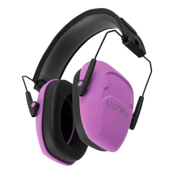Allen ULTRX Shield Passive Ear Muffs 23dB Plum - Precision Shot Firearms