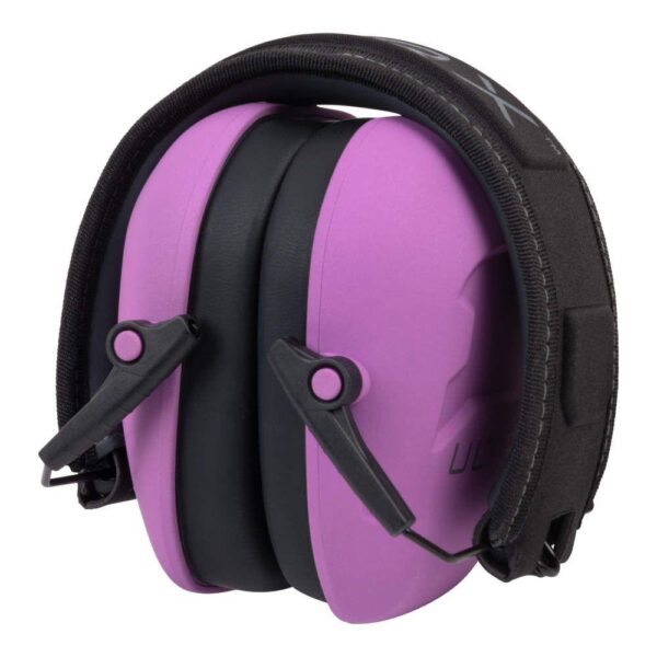 Allen ULTRX Shield Passive Ear Muffs 23dB Plum - Precision Shot Firearms
