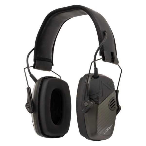 Allen ULTRX Stereo Electronic Ear Muffs 24dB Olive - Precision Shot Firearms