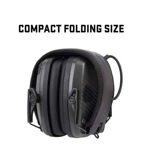 Allen ULTRX Stereo Electronic Ear Muffs 24dB Olive - Precision Shot Firearms