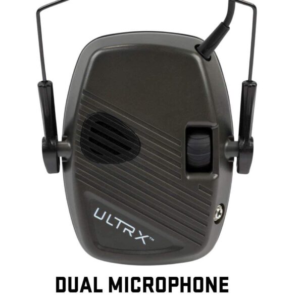 Allen ULTRX Stereo Electronic Ear Muffs 24dB Olive - Precision Shot Firearms