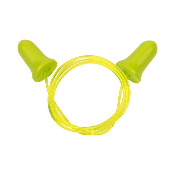 Allen ULTRX Tethered Tapered Passive Foam Ear Plugs 32dB Lime 5 Pairs - Precision Shot Firearms