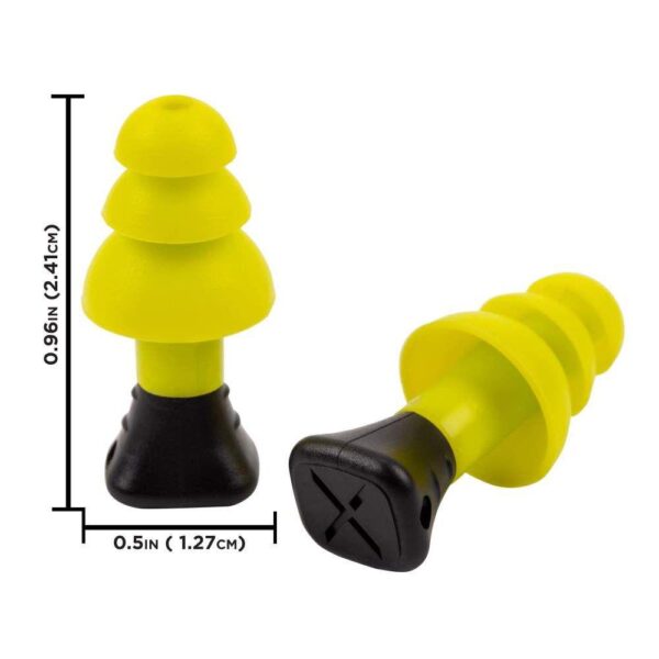 Allen ULTRX Silicone Ear Plugs 26dB Yellow 5 Pairs - Precision Shot Firearms