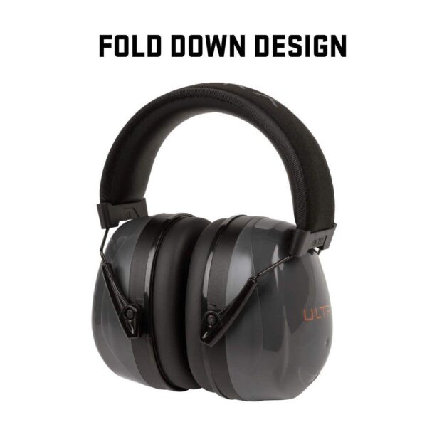 Allen ULTRX Heavy Sound Defender Passive Ear Muffs 26dB Grey - Precision Shot Firearms