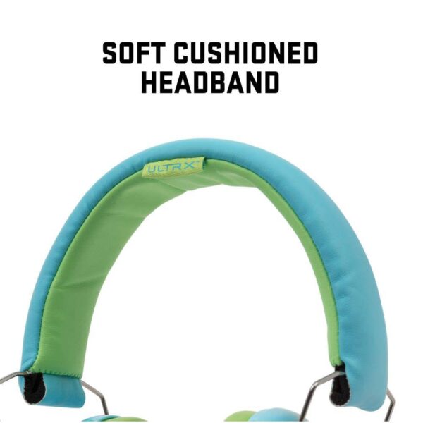 Allen ULTRX Youth Passive Hearing Ear Muff 23dB Light Blue - Precision Shot Firearms