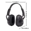 Allen ULTRX Sound Blocker Passive Earmuff 23dB Black - Precision Shot Firearms