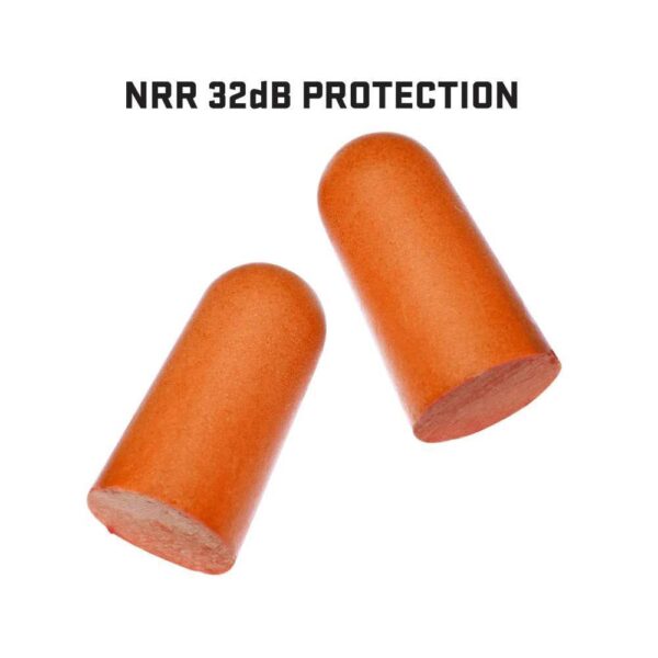 Allen ULTRX Foam Ear Plugs 32dB Orange 50 Pairs - Precision Shot Firearms