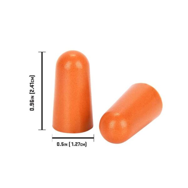 Allen ULTRX Foam Ear Plugs 32dB Orange 6 Pairs - Precision Shot Firearms
