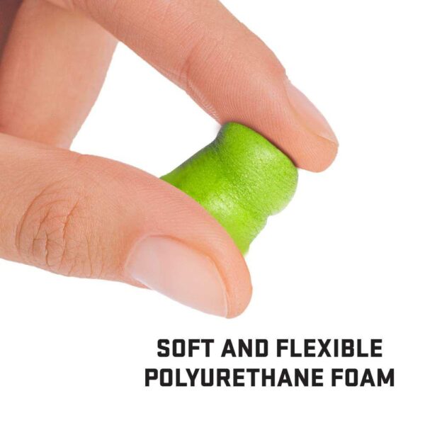 Allen ULTRX Tapered Foam Ear Plugs 32dB Lime 6 Pairs - Precision Shot Firearms