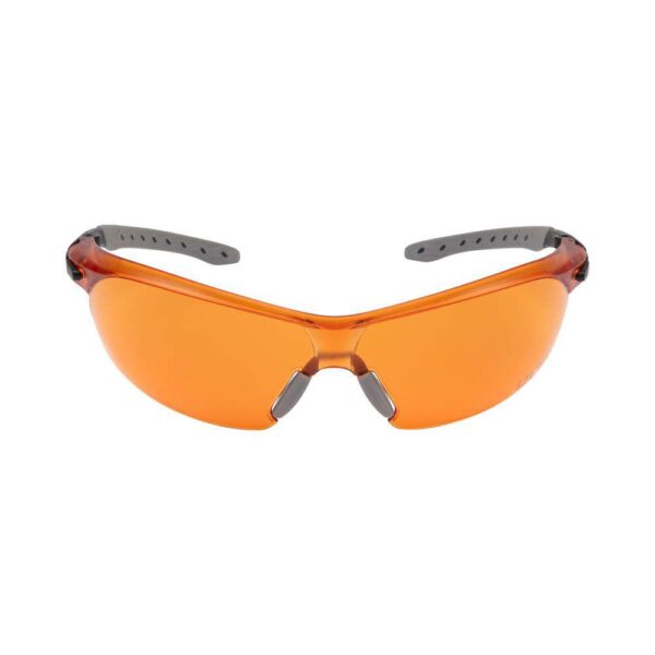 Allen ULTRX Keen Safety Glasses Black with Amber Lenses - Precision Shot Firearms