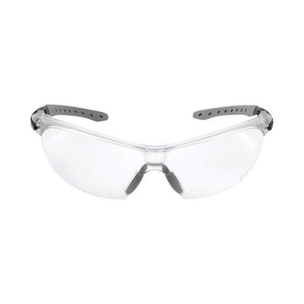 Allen ULTRX Keen Safety Glasses Black with Clear Lenses - Precision Shot Firearms