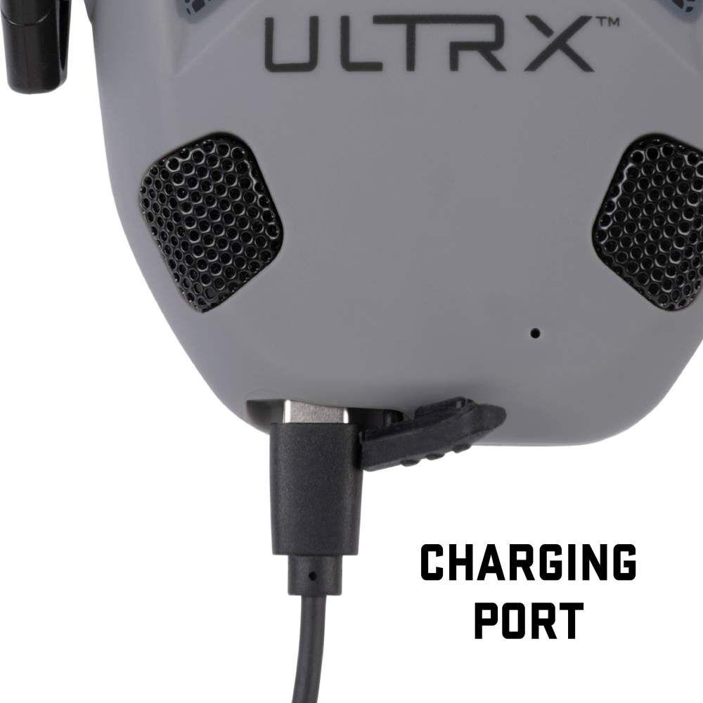 Allen ULTRX Bionic Fuse Bluetooth Electronic Ear Muffs 22dB Cement Grey - Precision Shot Firearms