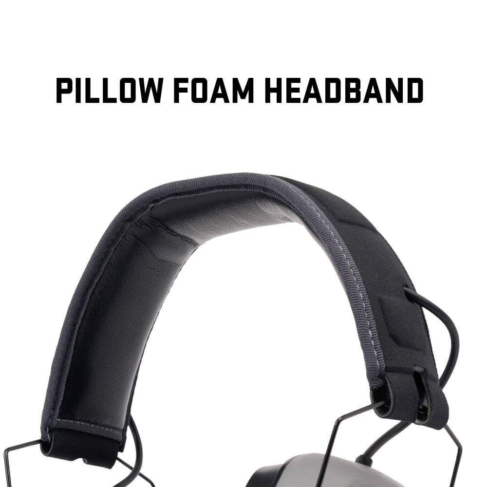 Allen ULTRX Bionic Fuse Bluetooth Electronic Ear Muffs 22dB Cement Grey - Precision Shot Firearms