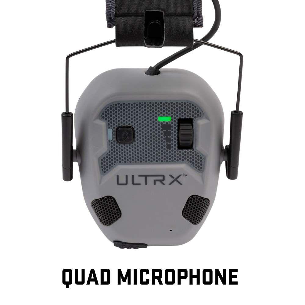 Allen ULTRX Bionic Fuse Bluetooth Electronic Ear Muffs 22dB Cement Grey - Precision Shot Firearms
