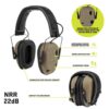 Allen ULTRX Bionic Electronic Earmuff 22dB FDE - Precision Shot Firearms