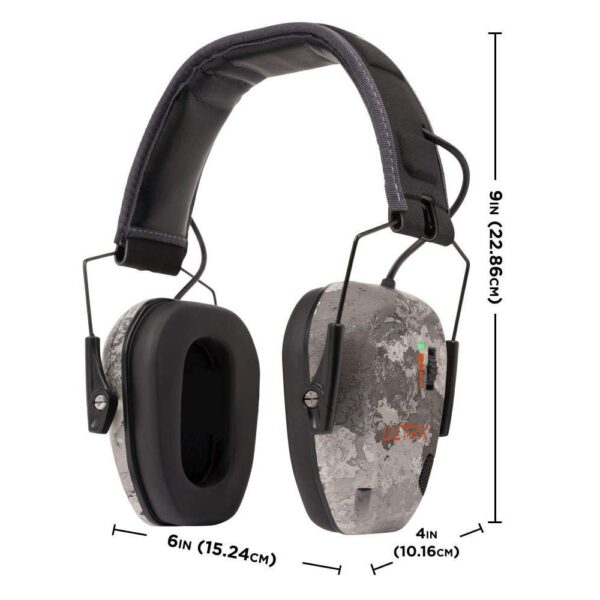 Allen ULTRX Bionic Electronic Ear Muffs 22dB Veil Tac Grey Camo - Precision Shot Firearms