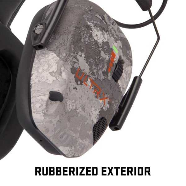 Allen ULTRX Bionic Electronic Ear Muffs 22dB Veil Tac Grey Camo - Precision Shot Firearms