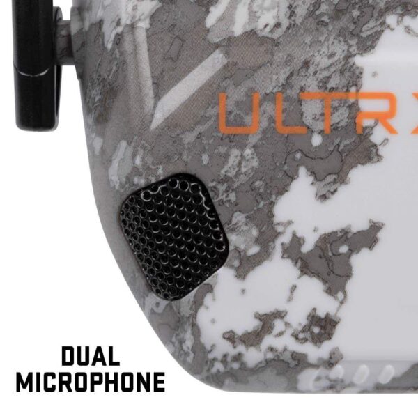 Allen ULTRX Bionic Electronic Ear Muffs 22dB Veil Tac Grey Camo - Precision Shot Firearms