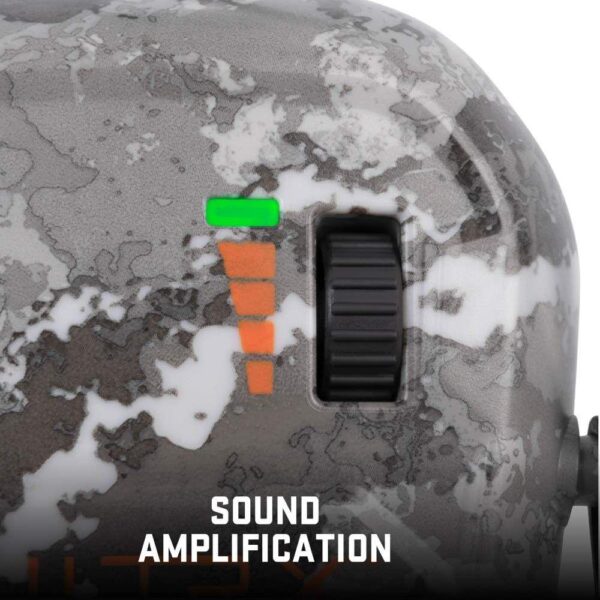 Allen ULTRX Bionic Electronic Ear Muffs 22dB Veil Tac Grey Camo - Precision Shot Firearms
