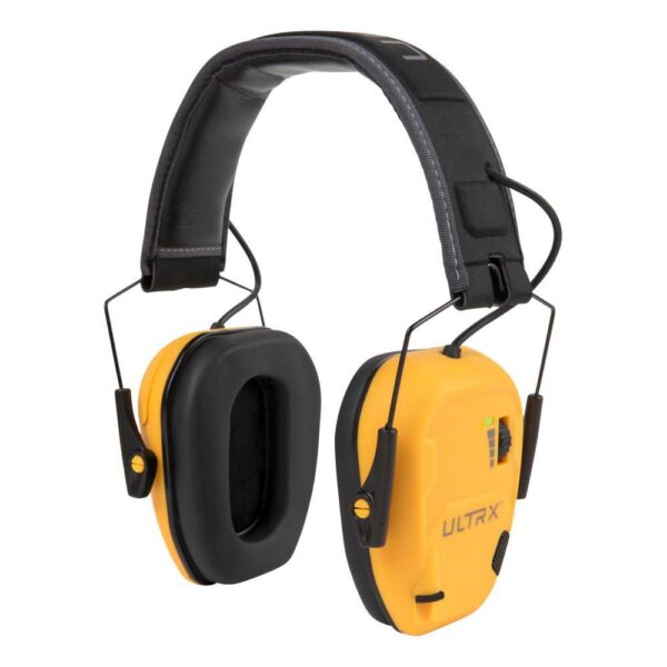 Allen ULTRX Bionic Electronic Ear Muffs 22dB Yellow - Precision Shot Firearms
