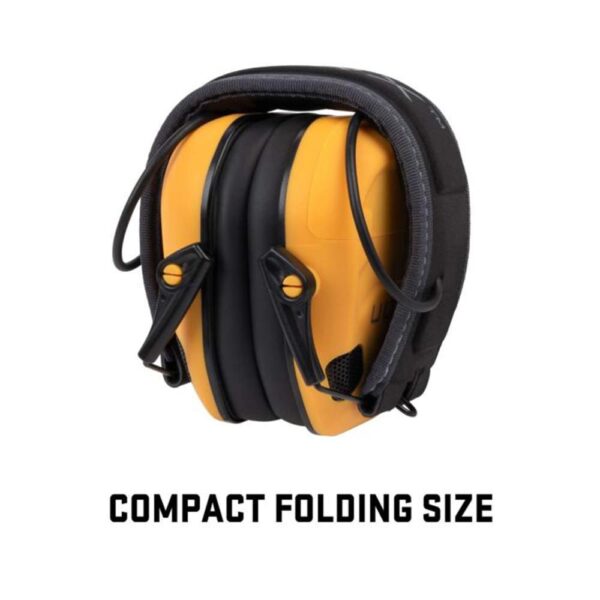 Allen ULTRX Bionic Electronic Ear Muffs 22dB Yellow - Precision Shot Firearms