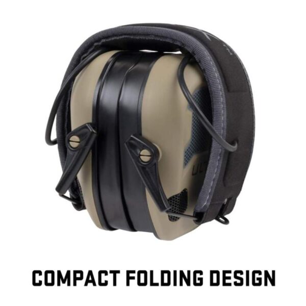 Allen ULTRX Bionic Fuse Electronic Ear Muffs 22dB FDE - Precision Shot Firearms