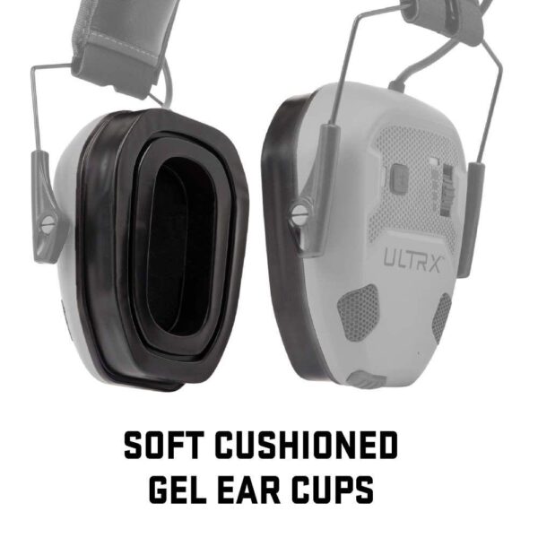 Allen ULTRX Gel Ear Cup Replacement Pads Black 1 Pair - Precision Shot Firearms
